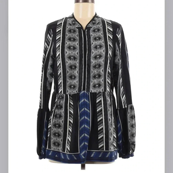Twelfth Street by Cynthia Vincent Tops - TWELFTH ST CYNTHIA VINCENT Bell Sleeve Top Blouse